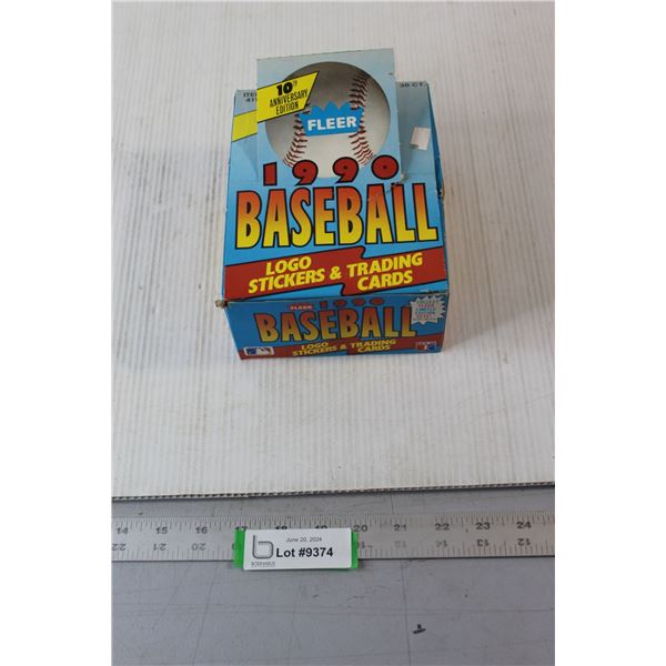 1990 Baseball Logo Stickers & Trading Cards