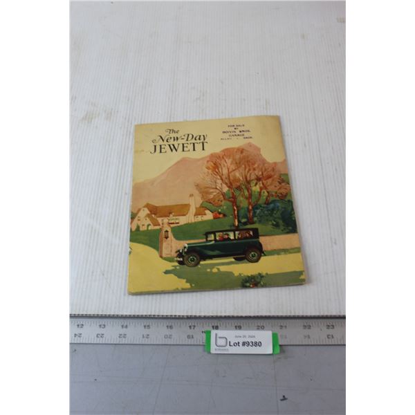 The New-Day Jewett Sales Brochure