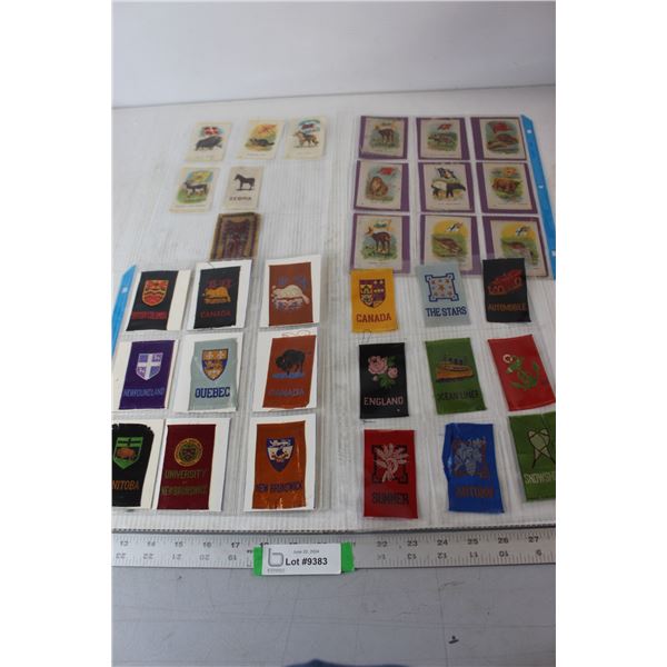 (4) Pages of Tobacco Silks