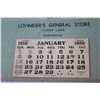 Image 2 : Lohmers General Store Calendar 1956