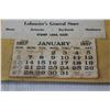 Image 2 : Lohmers General Store Calendar 1957
