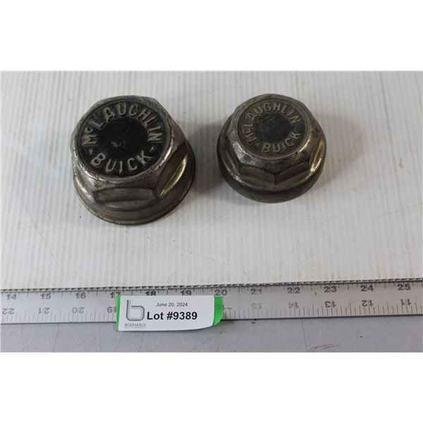 (2) McLauchlin Buick Center Wheel Hubcap