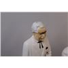 Image 2 : (2) Col. Sanders (KFC) Plastic Cast Money Banks - 12" tall & 8" tall