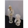 Image 4 : (2) Col. Sanders (KFC) Plastic Cast Money Banks - 12" tall & 8" tall