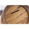Image 3 : Wooden Money Bank/Safe - 6"tall x 4" wide