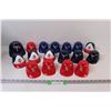 Image 1 : (17) Novelty Baseball Hats (Doll Sized)