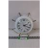 Image 1 : Vintage Ingraham Sailor's Wheel Plug in Clock - 9" - Untested