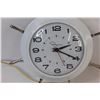 Image 2 : Vintage Ingraham Sailor's Wheel Plug in Clock - 9" - Untested