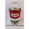 Image 1 : Vintage Co-op 5 Gallon Metal Oil Bucket w/Handle