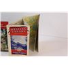 Image 3 : (2) Vintage Road Maps: Manitoba, Saskatchewan, & Western Ontario/ Western Canada
