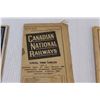 Image 3 : (3) Antique Railway Timetables 1920's Era