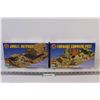 Image 1 : (2) Model Kits: Jungle Outpost & Forward Command Post - As Is