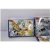 Image 2 : (4) Airplane Models - Various Themed - (3) Sealed (1) Opened - As Is
