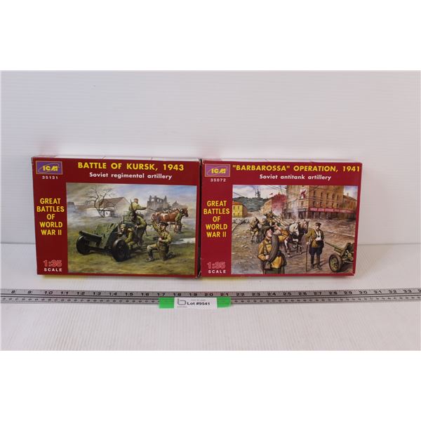 (2) WW2 Models: Battle of Kursk & Barbarossa - As Is