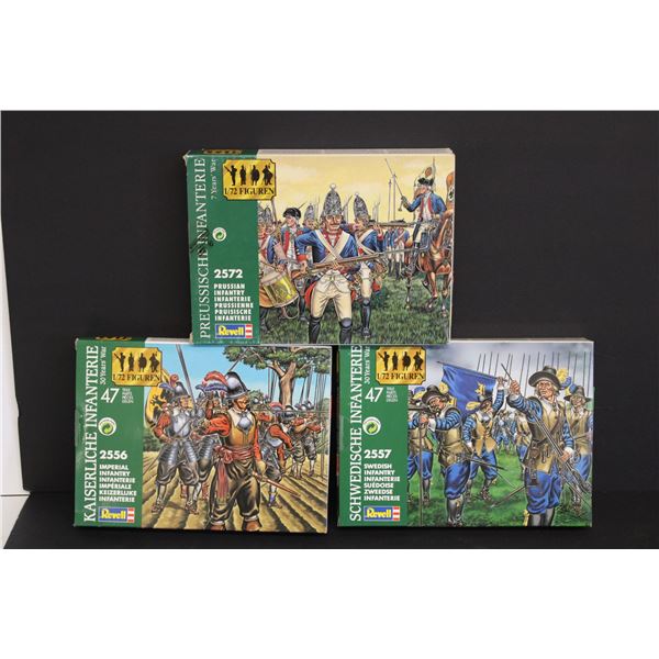 (3) Model Armies: Prussian, Swedish, Imperial - As Is