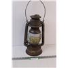 Image 1 : Beacon Kerosene Lamp w/Hand Painted Gophers - 15"x7" - As Is