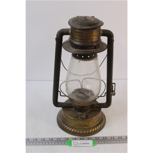 Ontario Lamp Co. Kerosene Lamp - 14"x7" - As Is