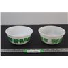 Image 1 : (2) Anchor Hocking "English Ivy" Bowls - 6"