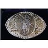 Image 2 : Calgary Stampede 2008 Belt Buckle in Velvet Case