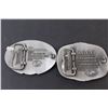Image 4 : (2) Hesston National Finals Rodeo Belt Buckles - 2005 & 2006