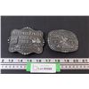 Image 1 : (2) Hesston National Finals Rodeo Belt Buckles - 2003 & 2004