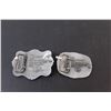 Image 4 : (2) Hesston National Finals Rodeo Belt Buckles - 2003 & 2004