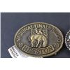Image 3 : (2) Hesston National Finals Rodeo Belt Buckles - 1979 & 1978