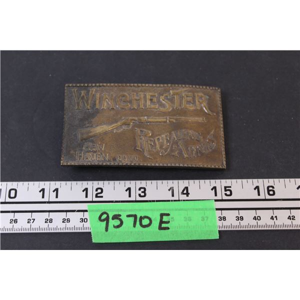 Winchester Repeating Arms Metal Belt Buckle