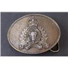 Image 5 : RCMP Metal Belt Buckle (Some Scrapes as Pictured)