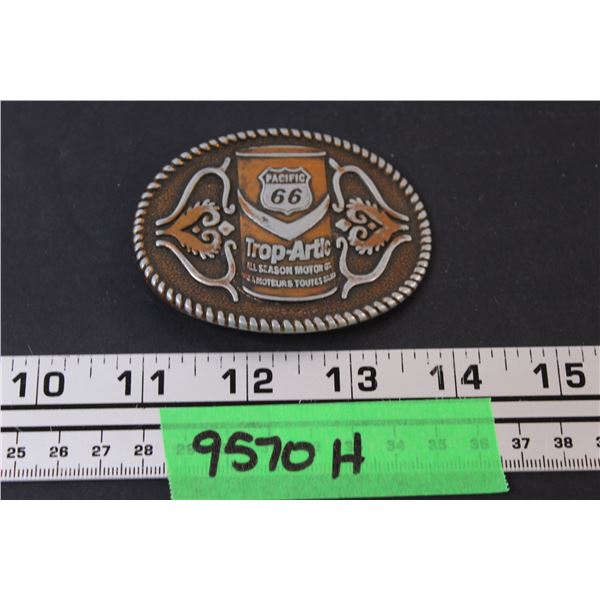 Trop-Artic Pacific Route 66 Belt Buckle