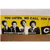 Image 2 : *CFQC Radio Double Sided 2-Piece Metal Sign - 30" x 139"