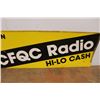 Image 3 : *CFQC Radio Double Sided 2-Piece Metal Sign - 30" x 139"