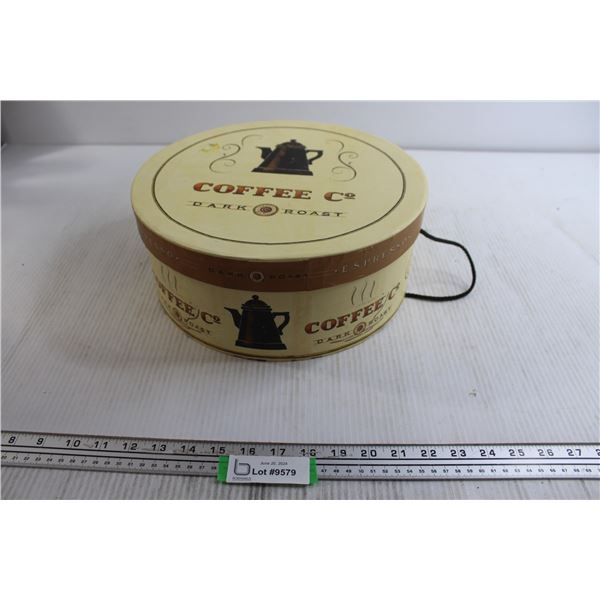 Coffee-Decorated Storage Box