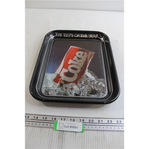 The Taste of the Year Coca-Cola Tray
