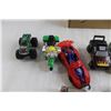 Image 2 : (10) Assorted Toy Cars and Motorcycles