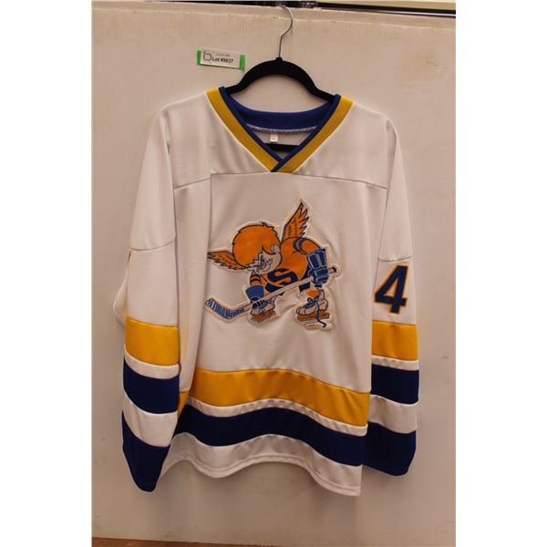 *Mike Walton Minnesota Fighting Saints 1970s WHA Hockey Jersey - XL