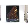 Image 1 : *Velvet Nude Painting of Woman (24 1/2" x 31" - Has some lint)