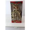 Image 1 : Genuine Porcelain Doll with Stand - In Box
