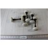 Image 1 : (5) Porcelain Doorknobs