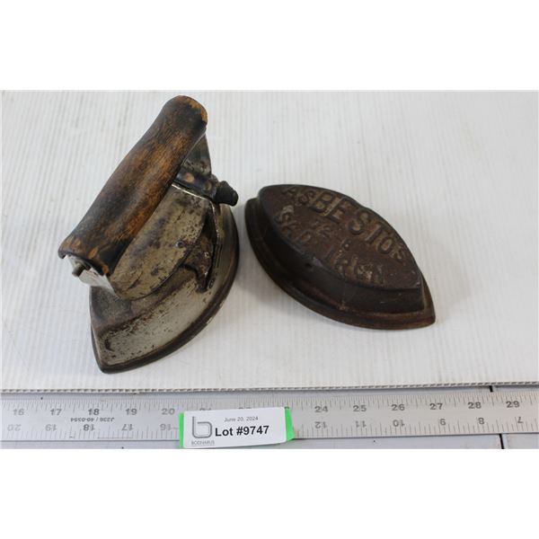Asbestos Sad Iron