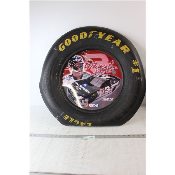 Goodyear Tire Used as Wall Décor - Dale Earnhardt - w/ Certificate of Authentication