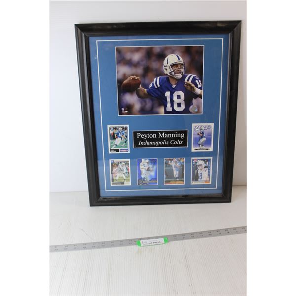 Peyton Manning Indianapolis Colts Frame - 18 1/2" x 22 1/2"