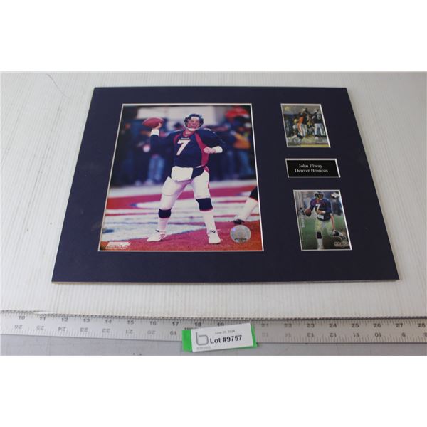 John Elway Denver Broncos Picture - 13" x 16"