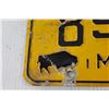 Image 2 : (2) License Plates - Manitoba, Minnesota