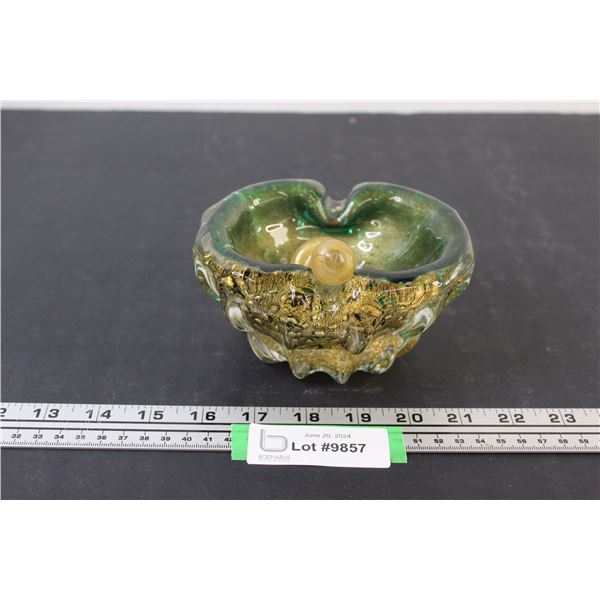 Art Glass Mortar & Pestle