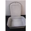 Image 3 : Enamel Roasting Pan w/Lid - 12"x8"
