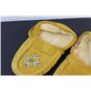 Image 4 : Genuine Leather Moccasins w/Beading - Size 11-12