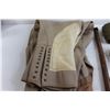 Image 2 : WWII Riding Pants, Swagger Stick, Leg Wraps, and Fur Cap