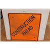 Image 1 : *Construction Ahead Sign - 36" x 36"