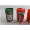 Image 2 : (6) Soda Glasses - Orange Crush, Canada Dry, Pepsi, 7Up